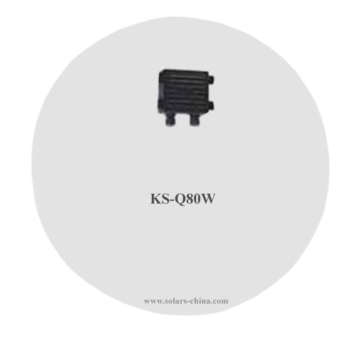 80W round solar panel