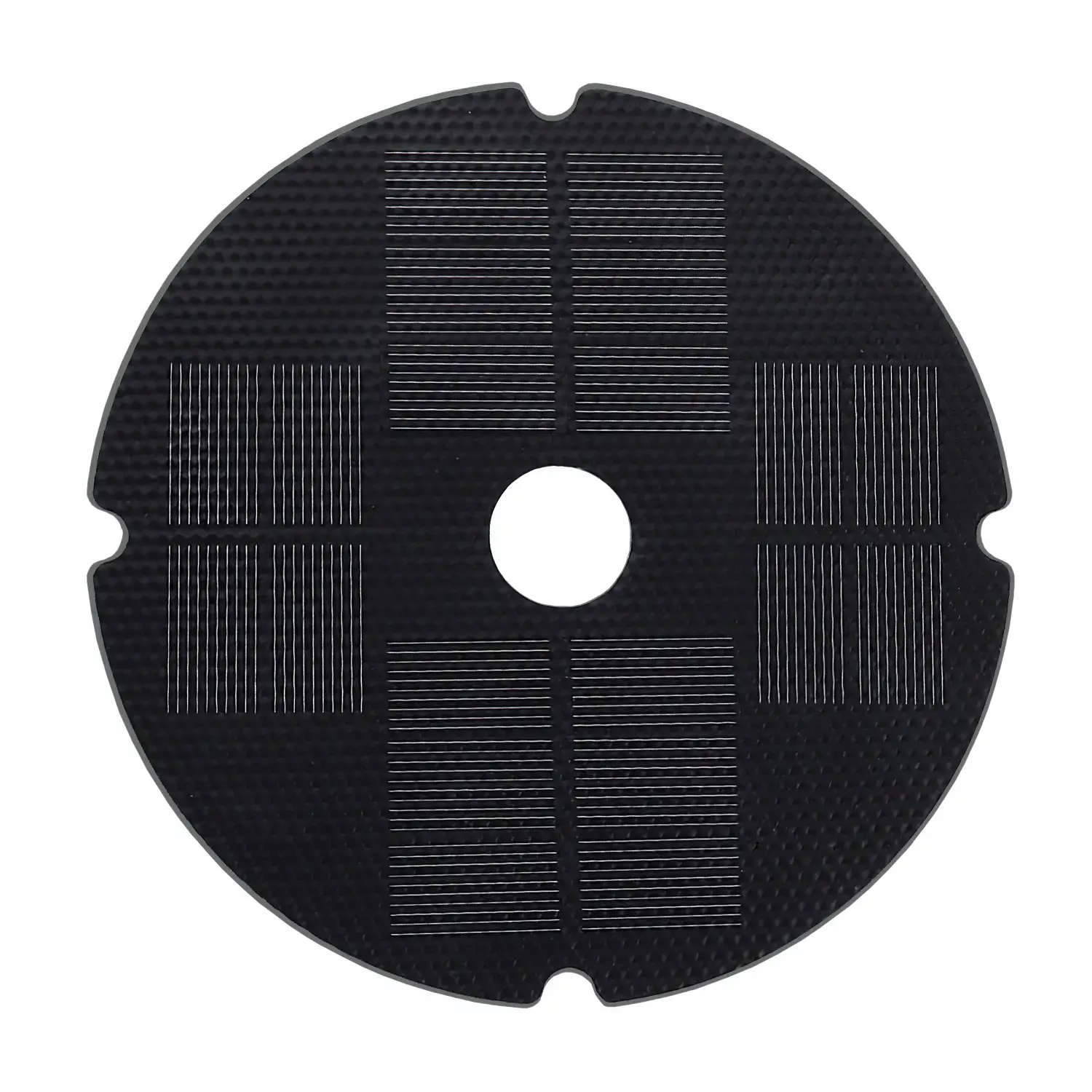 runder solarpanel