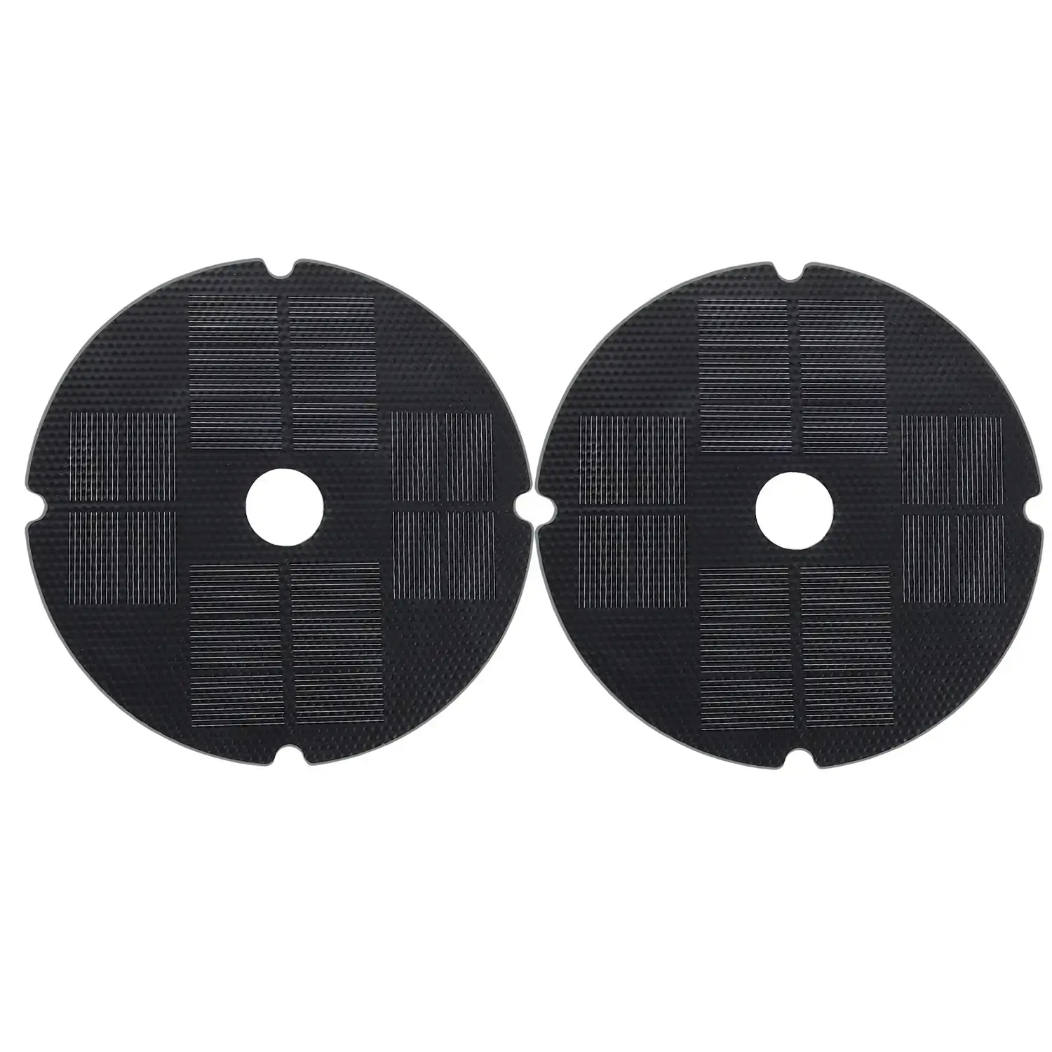 Kreisförmig Solarpanel