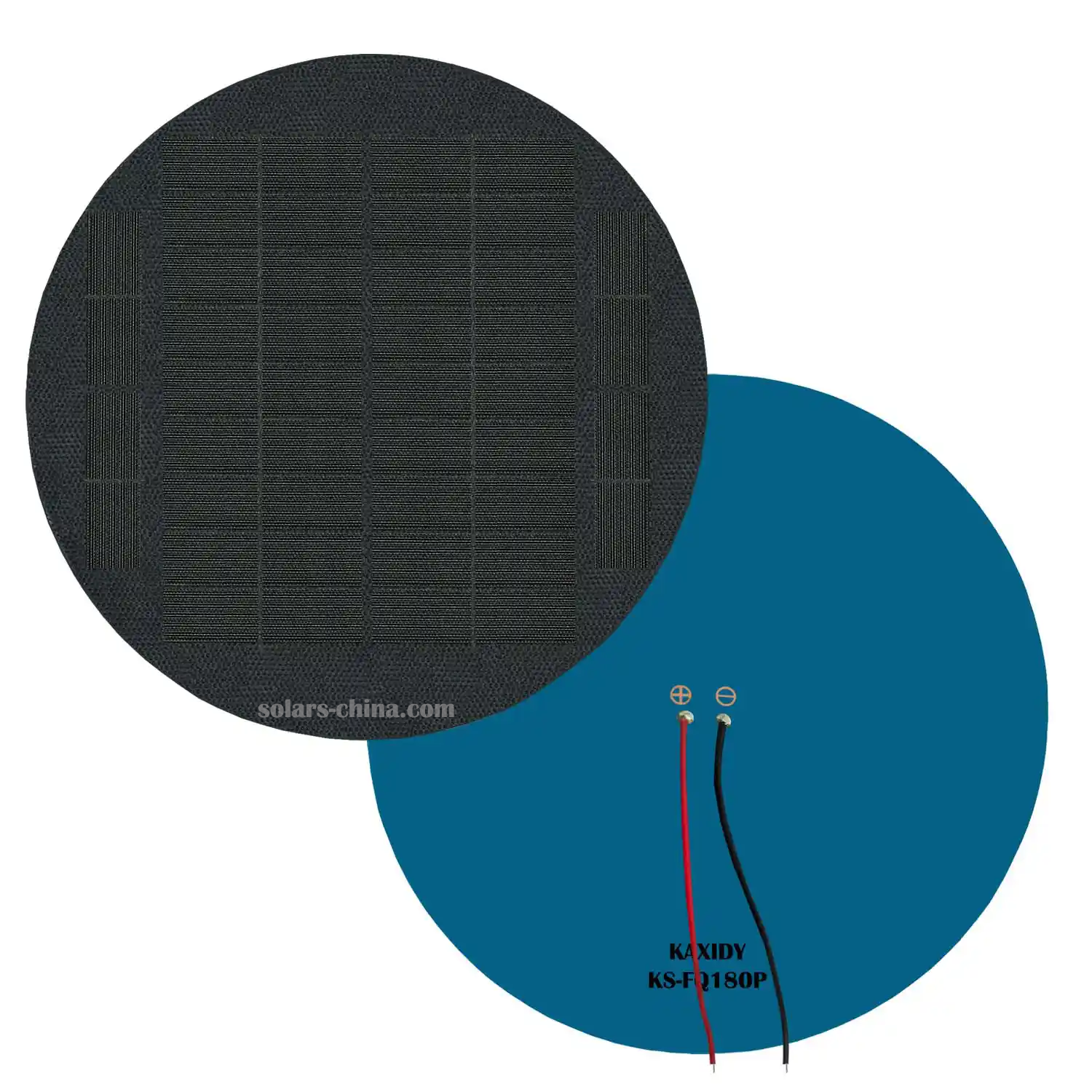 round solar panel 3W