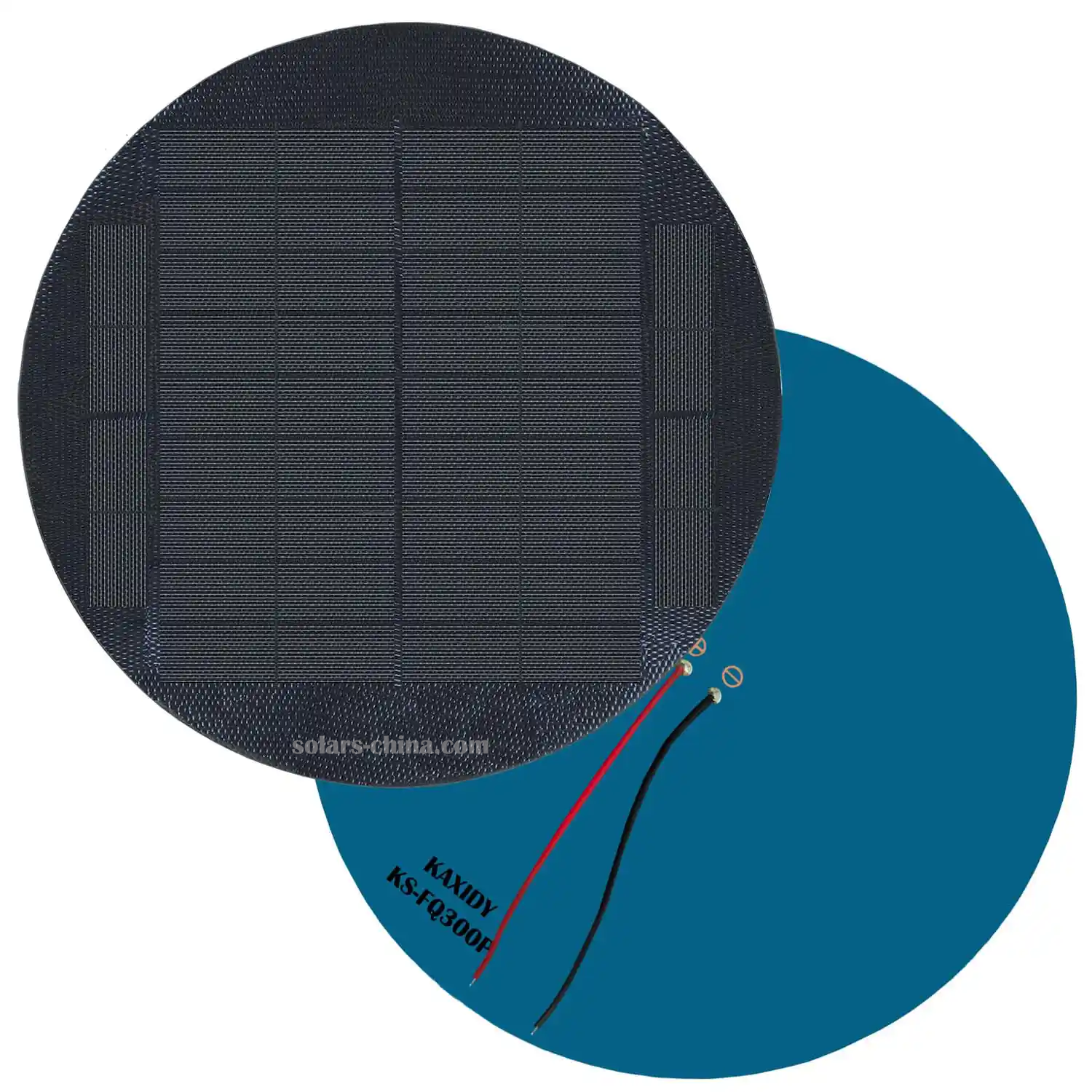 round solar panel 9W