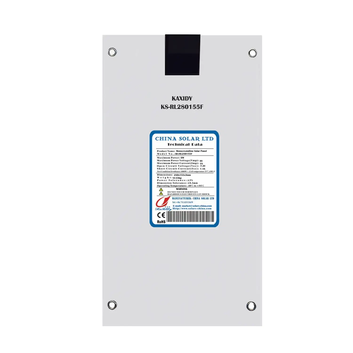 flexible solarzelle 6V