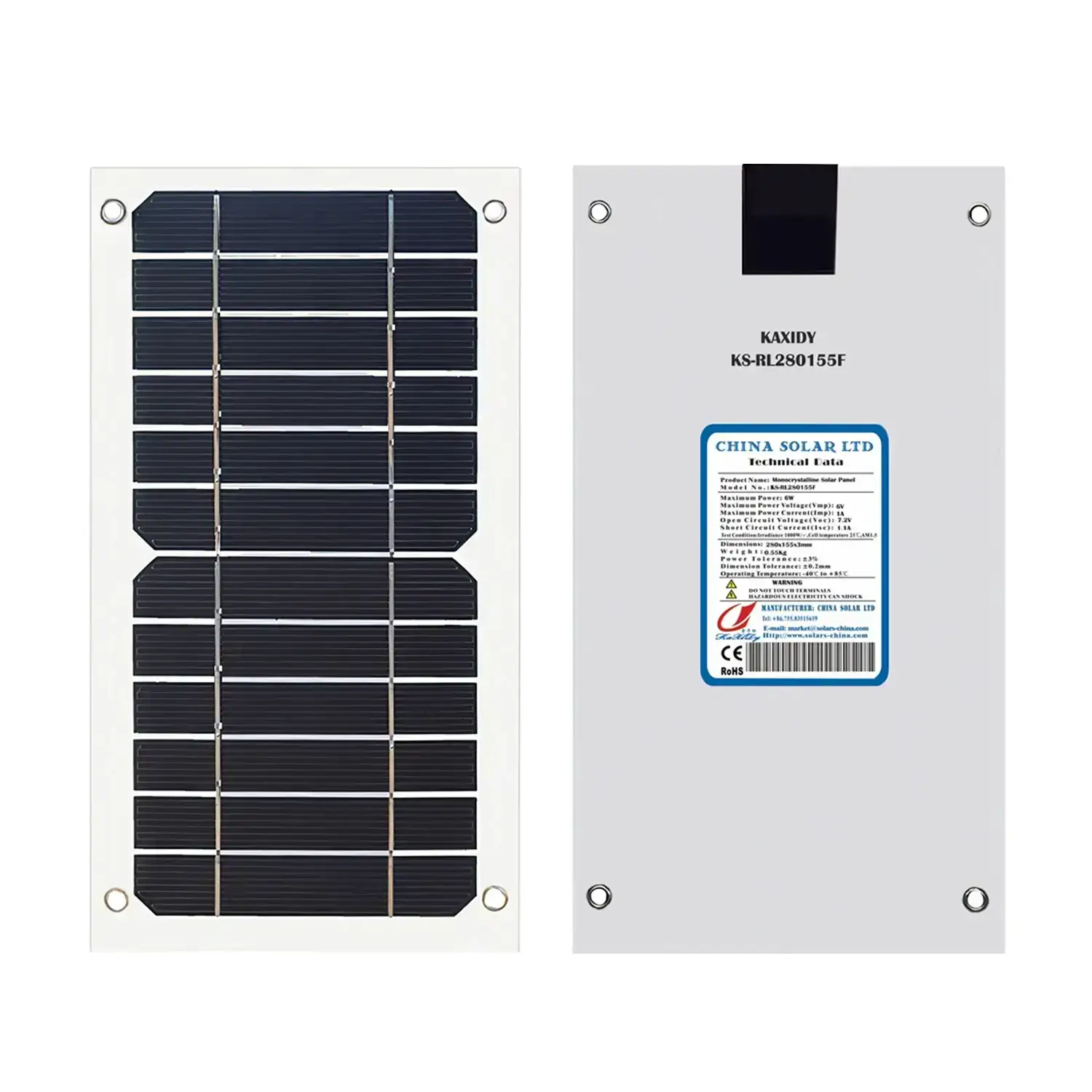 flexible PV-module 6W