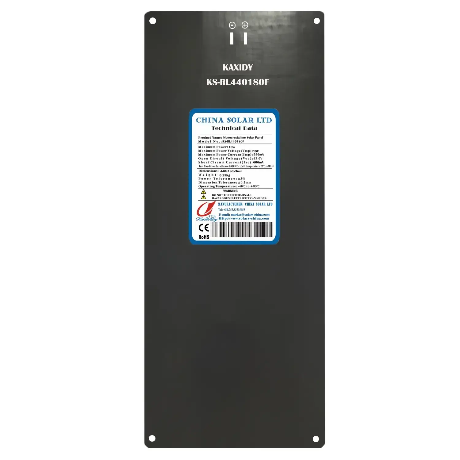 schwarz flexible solarmodul 10W