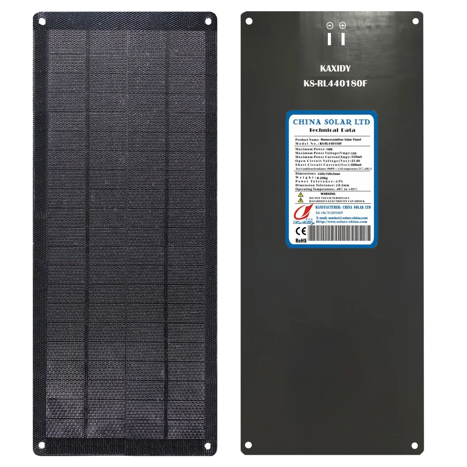 flexible PV-module 10W