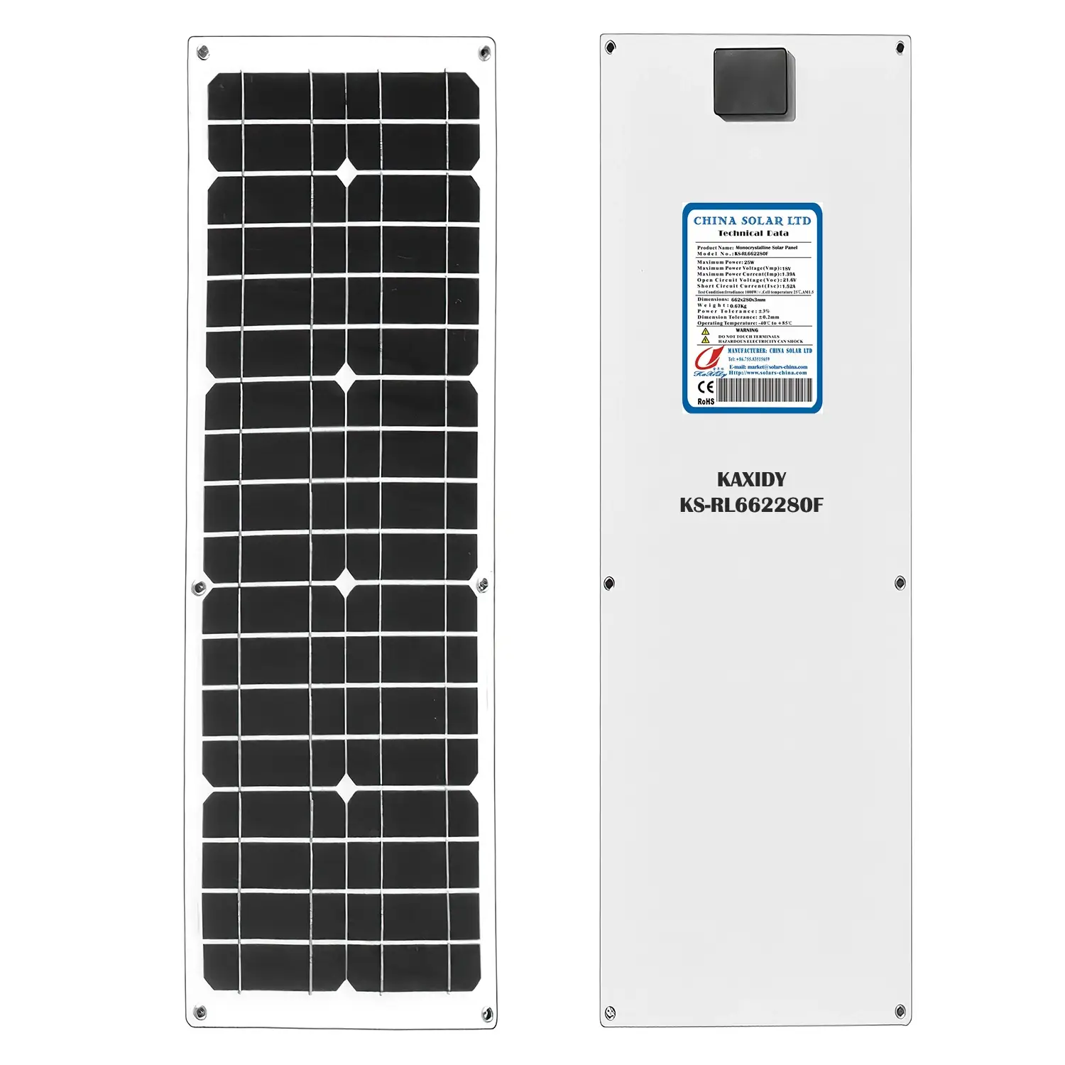 flexible PV-modul 25W
