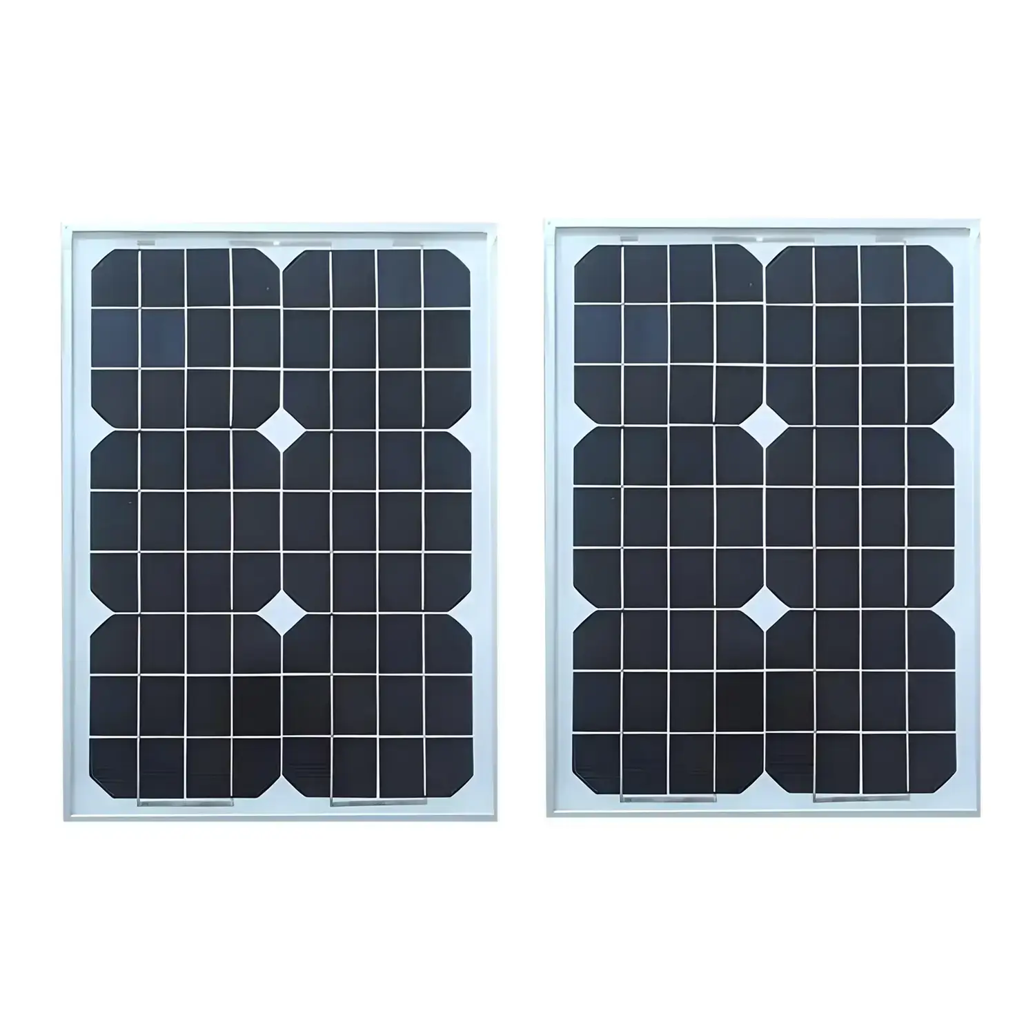 Monokristalline Solarpanel 20W