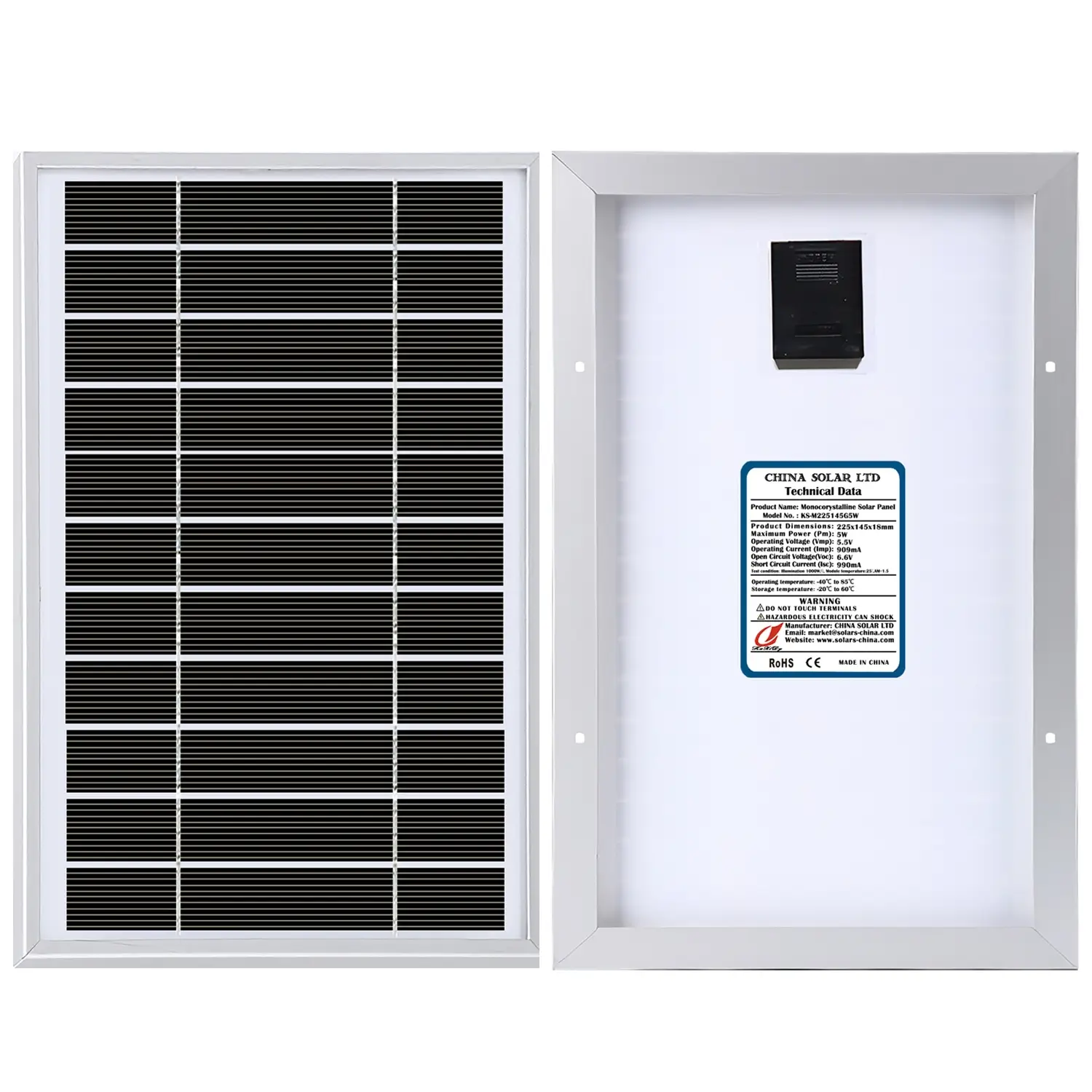 PV solarmodule 5W