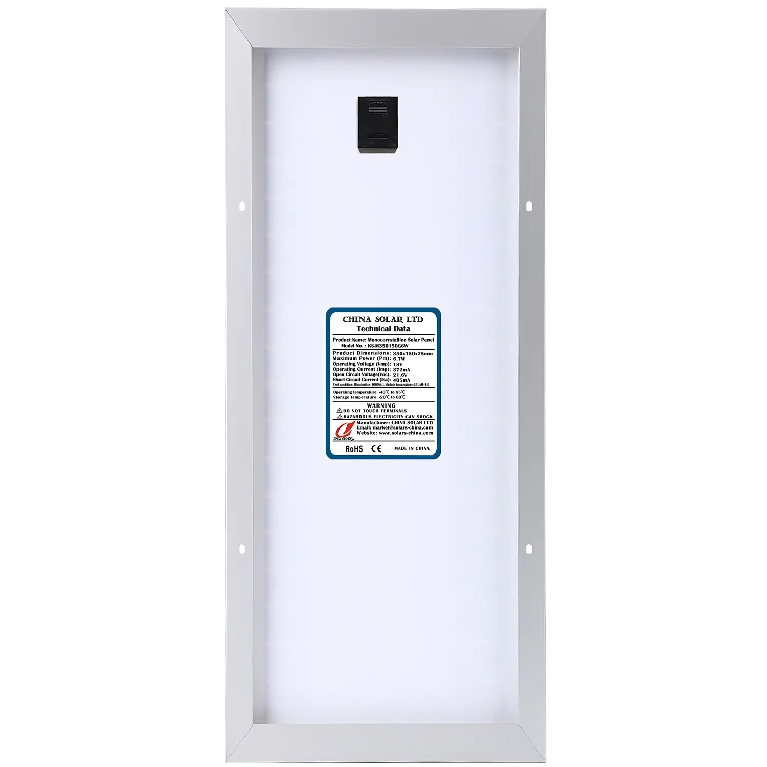Monokristalline Solarmodule 6W