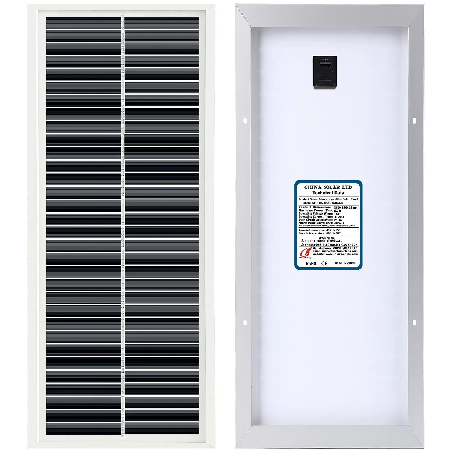 PV solarmodule 6W