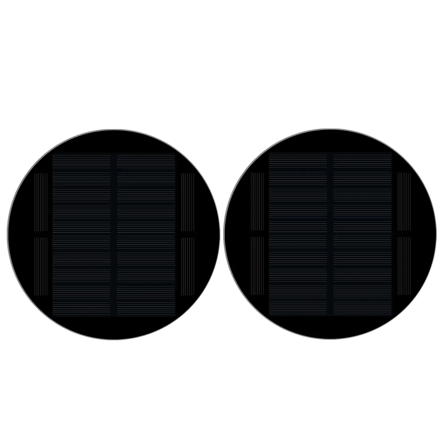 panneau solaire rond