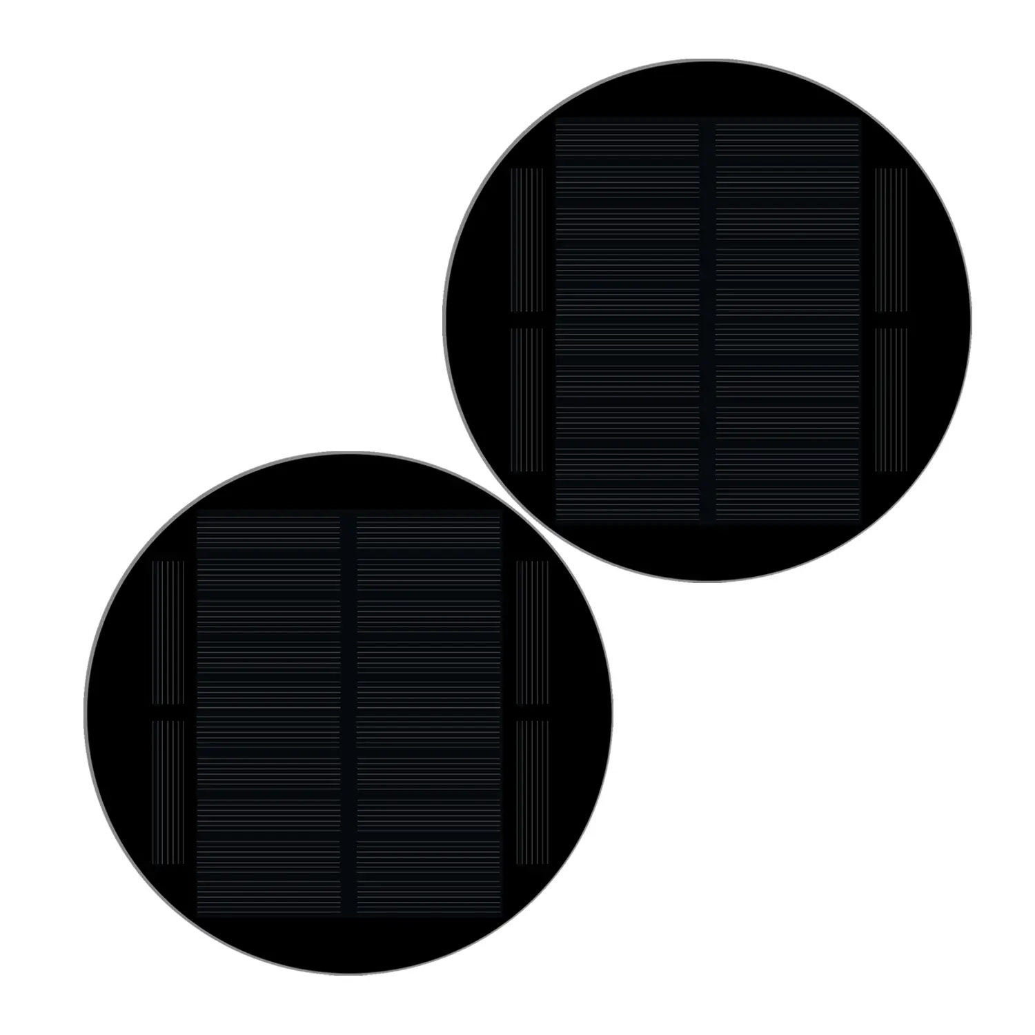 Panneaux Solaires Rond 1.8W 6V