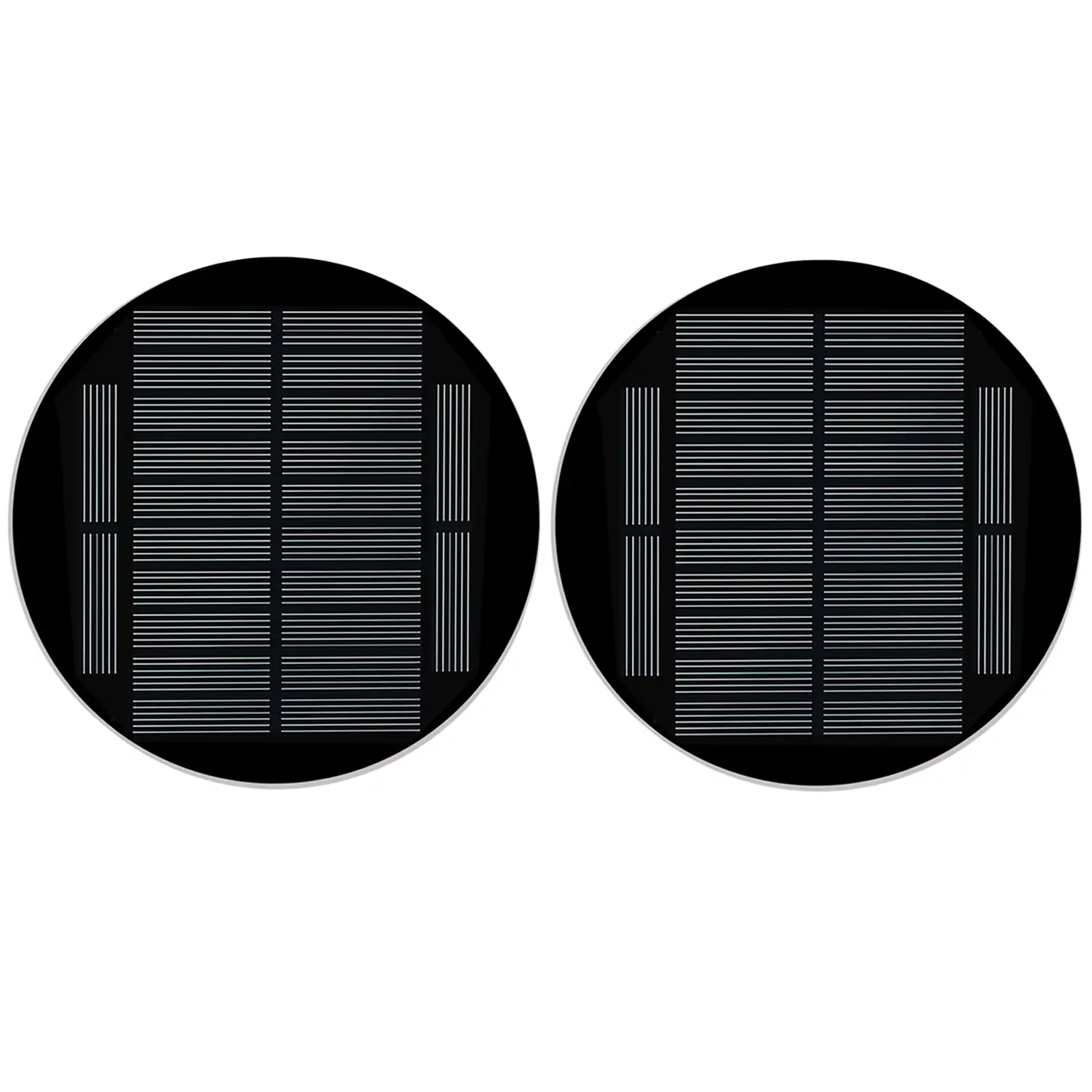 Runde Solarmodule 2W