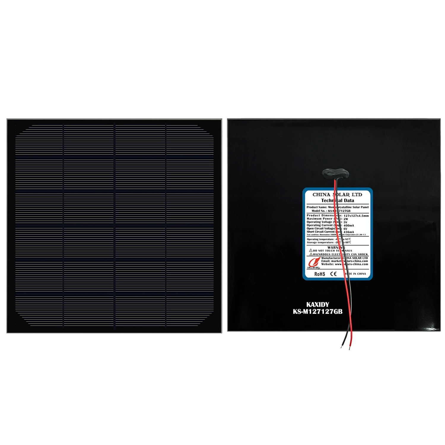 small solar panel 2W 5V