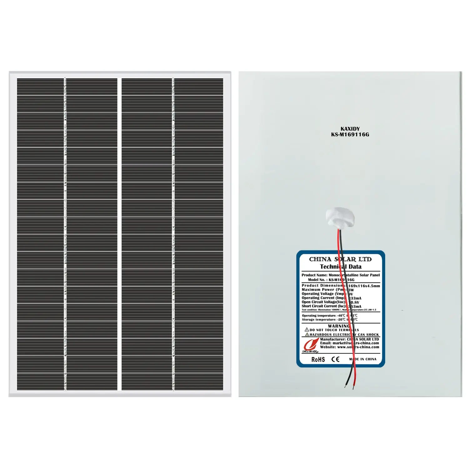 kleines Solarpanel 3W