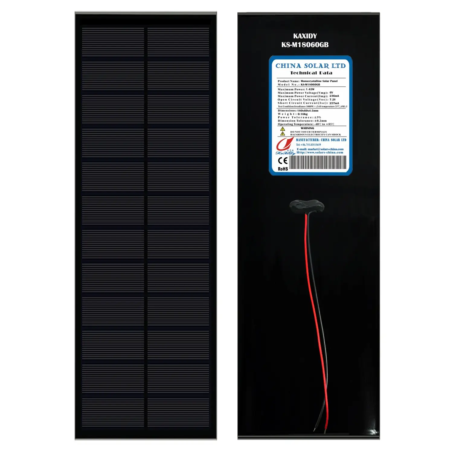 Solarmodule 1.41W 6V