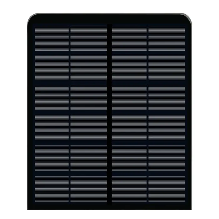 black solar panel 4W