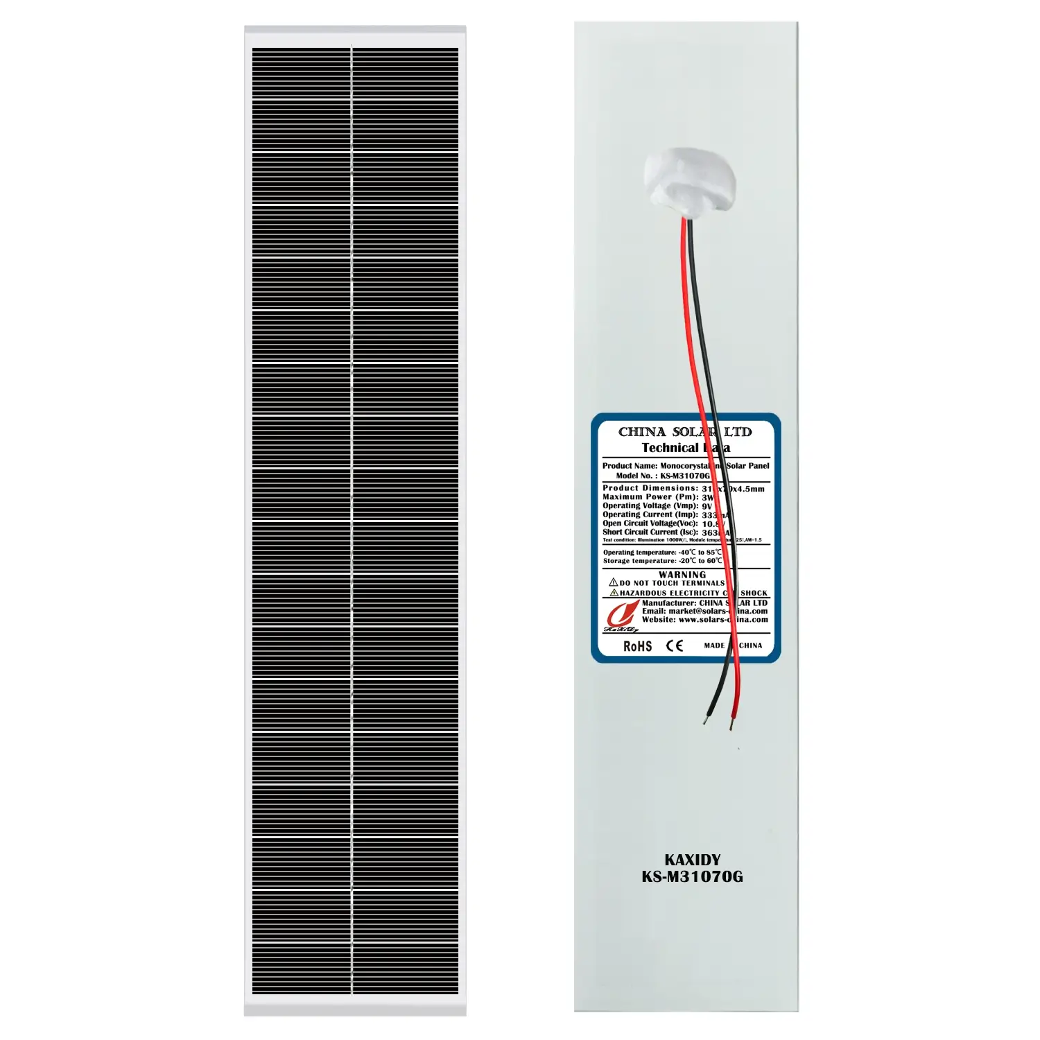 3W pv module