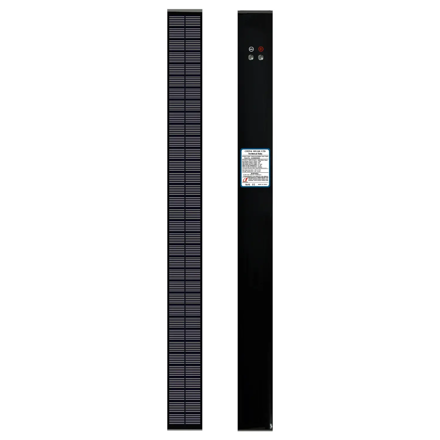 5W monokristalline solarmodule