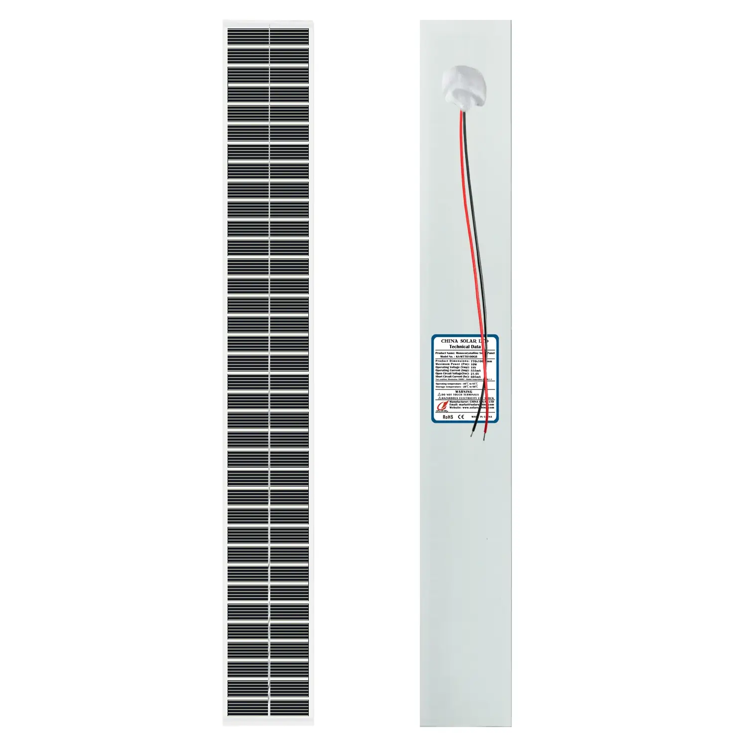10W solarmodule