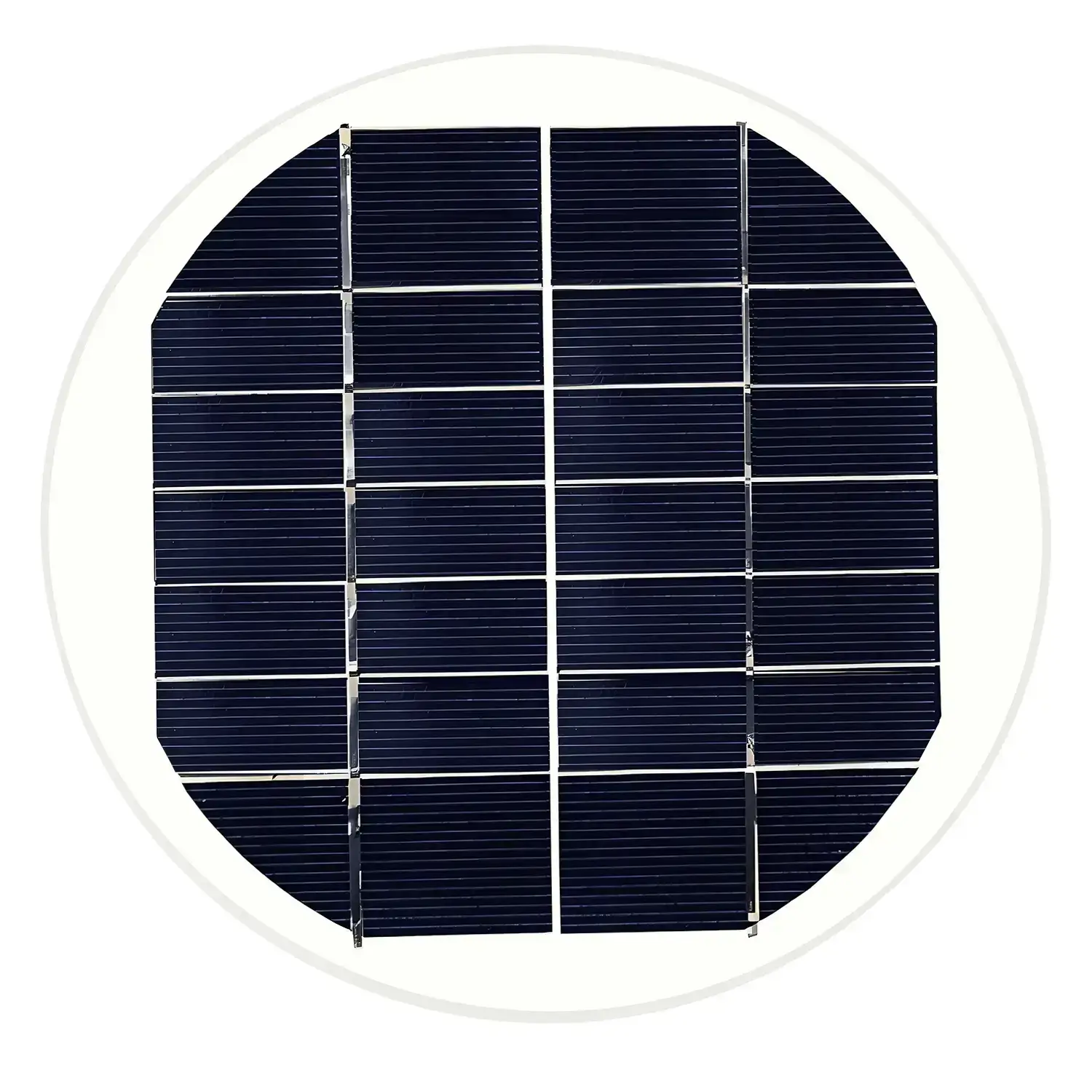 Kreisförmiges Solarmodule 2W