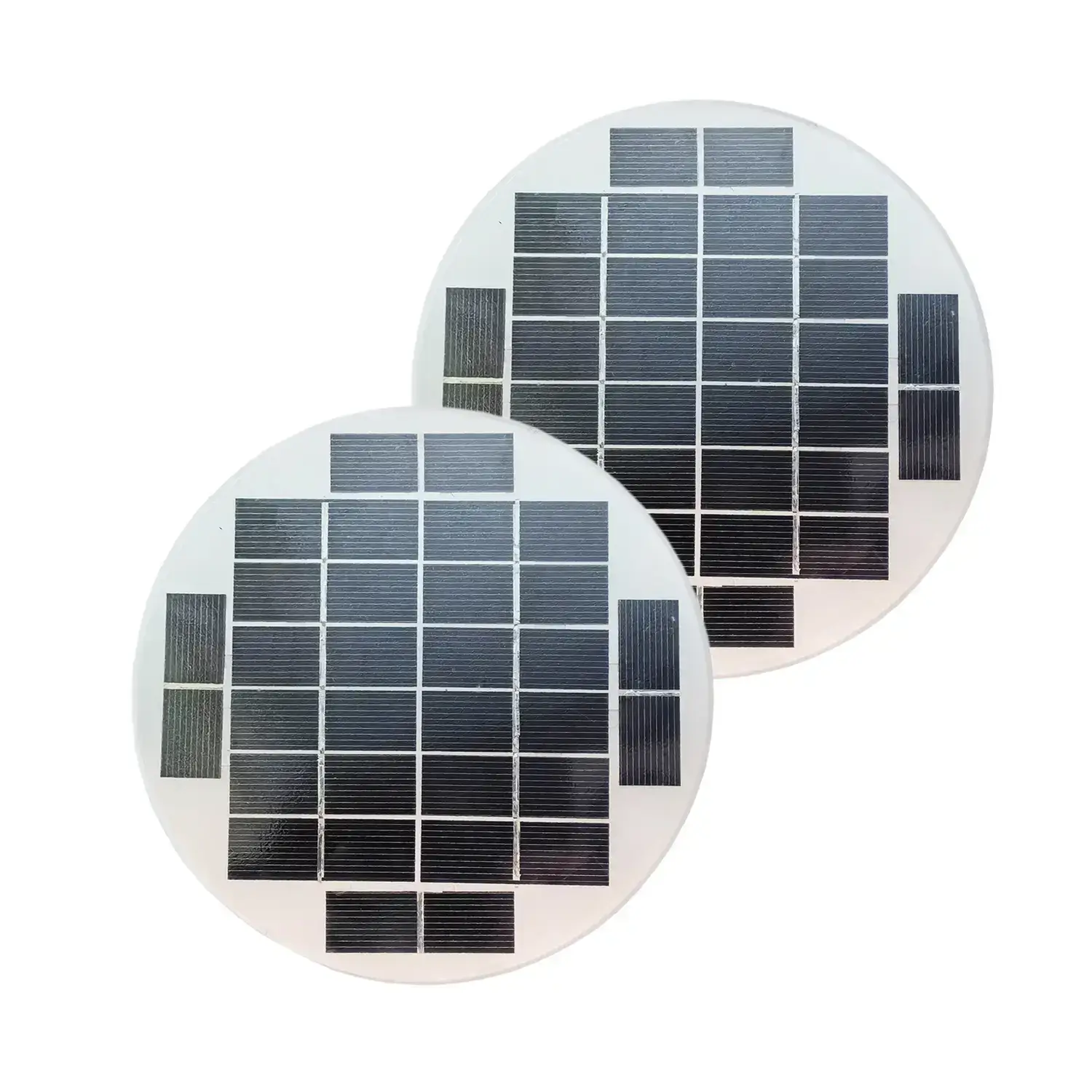 Runde Solarmodule 2W