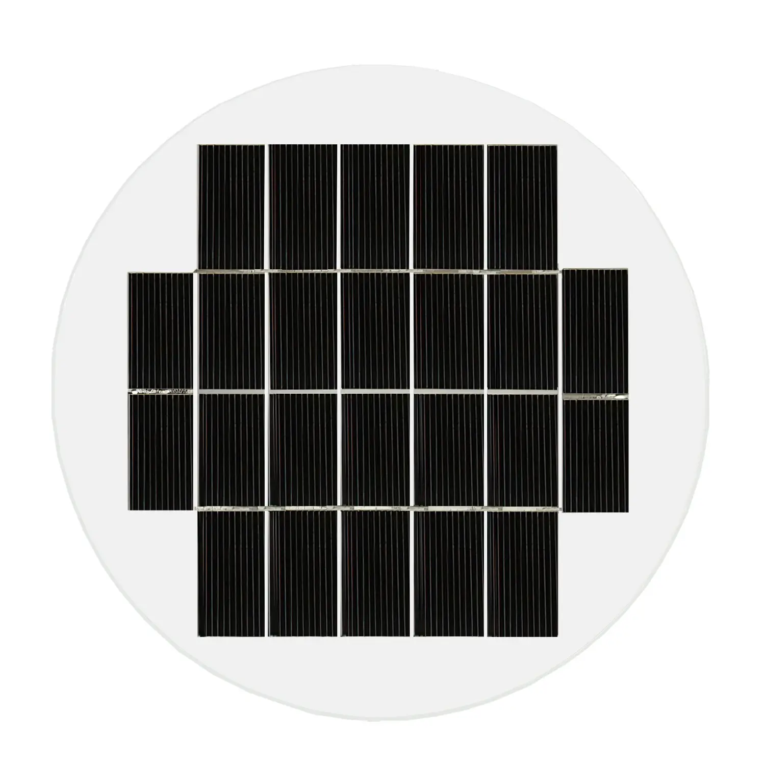 Runde Solarzelle 6V