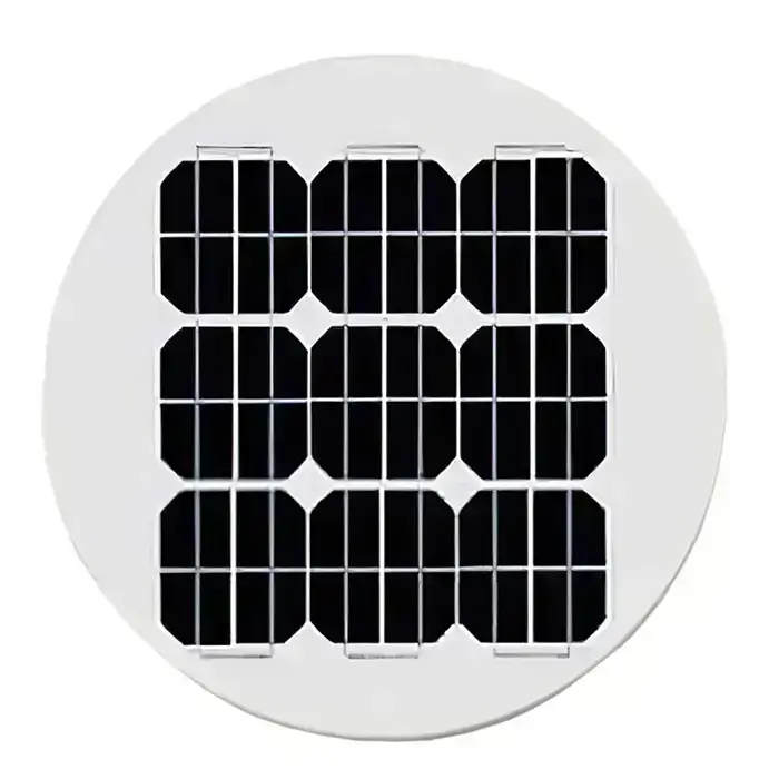 kreisförmiges solarmodule