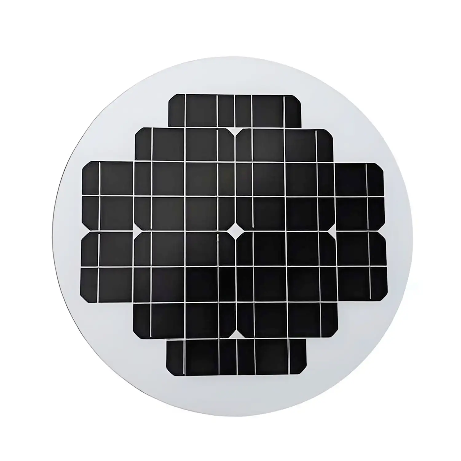 Runde Solarpanel 40W