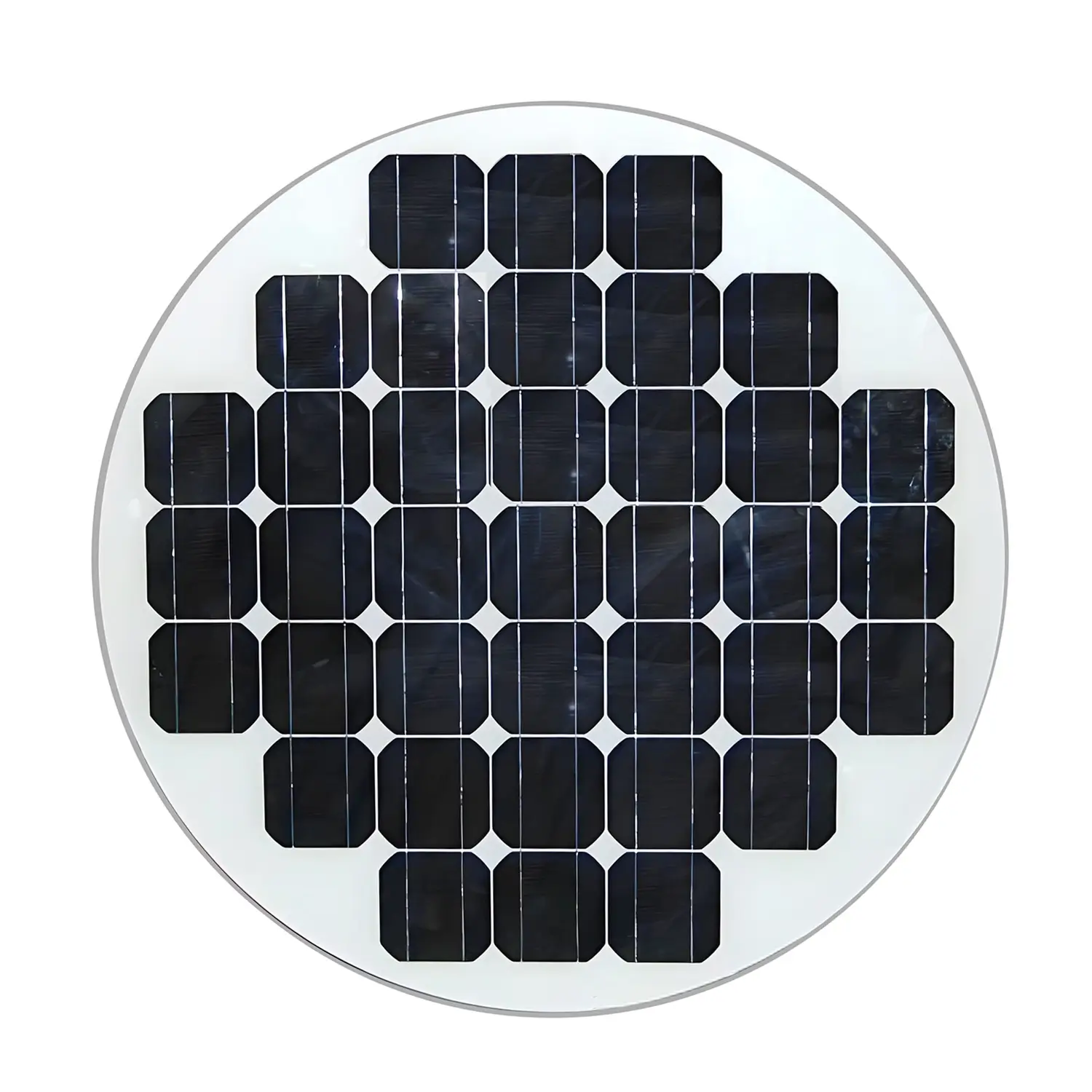 80W Panneau Solaire Rond