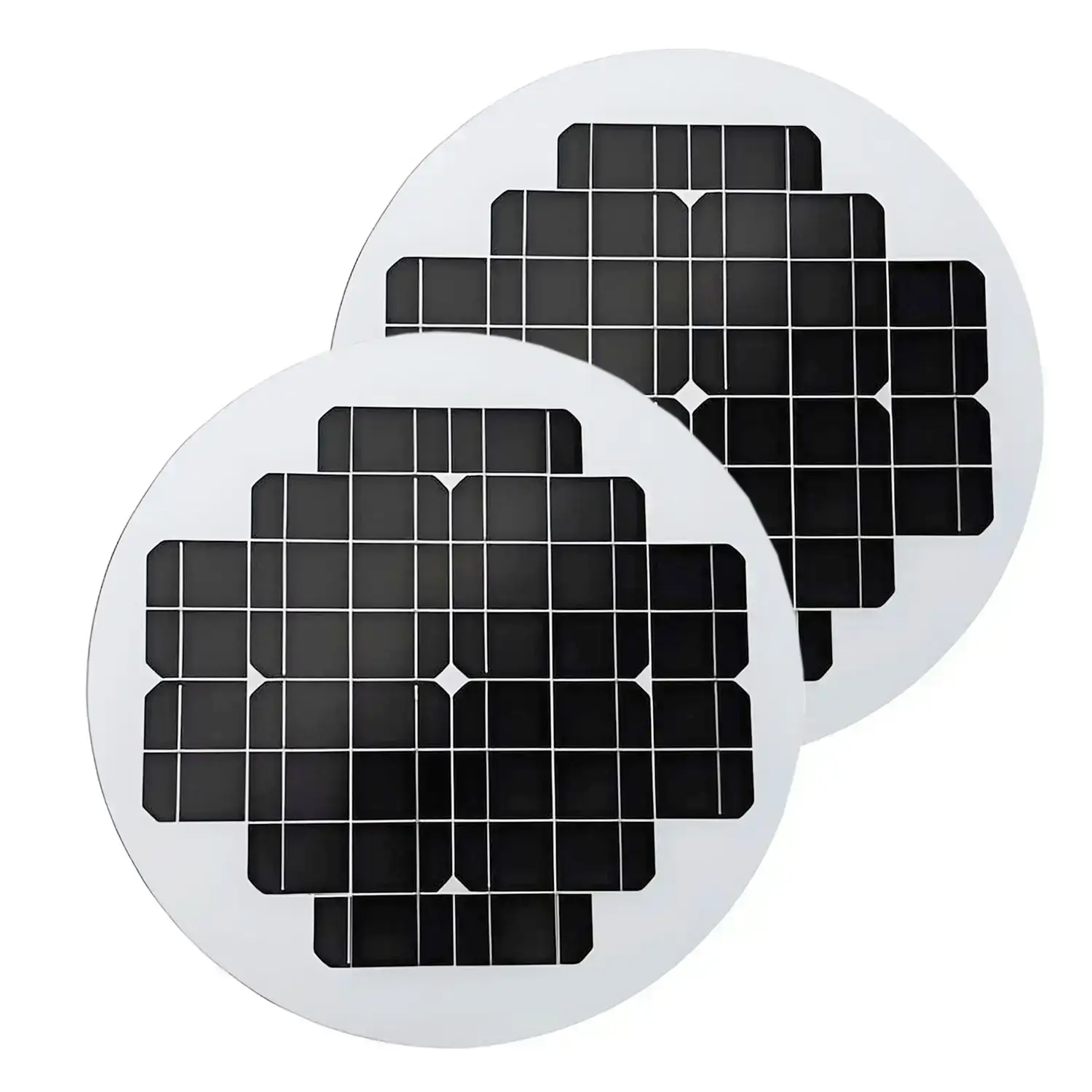 rundes solarpanel für Lichter